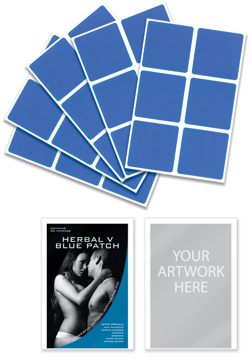 medex herbal v blue patch medex herbal v blue patch